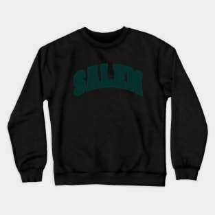 Salem Collegiate Green Logo Crewneck Sweatshirt